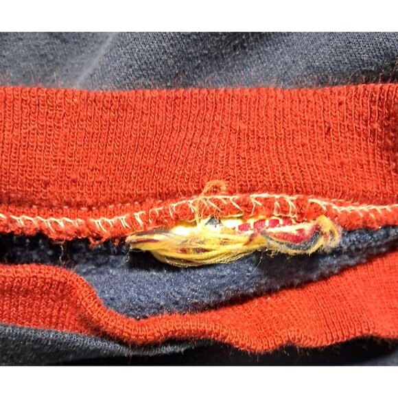 Vintage Cat Embroidered Crewneck Sweatshirt Oversized Baggy Womens M L - Picture 7 of 8